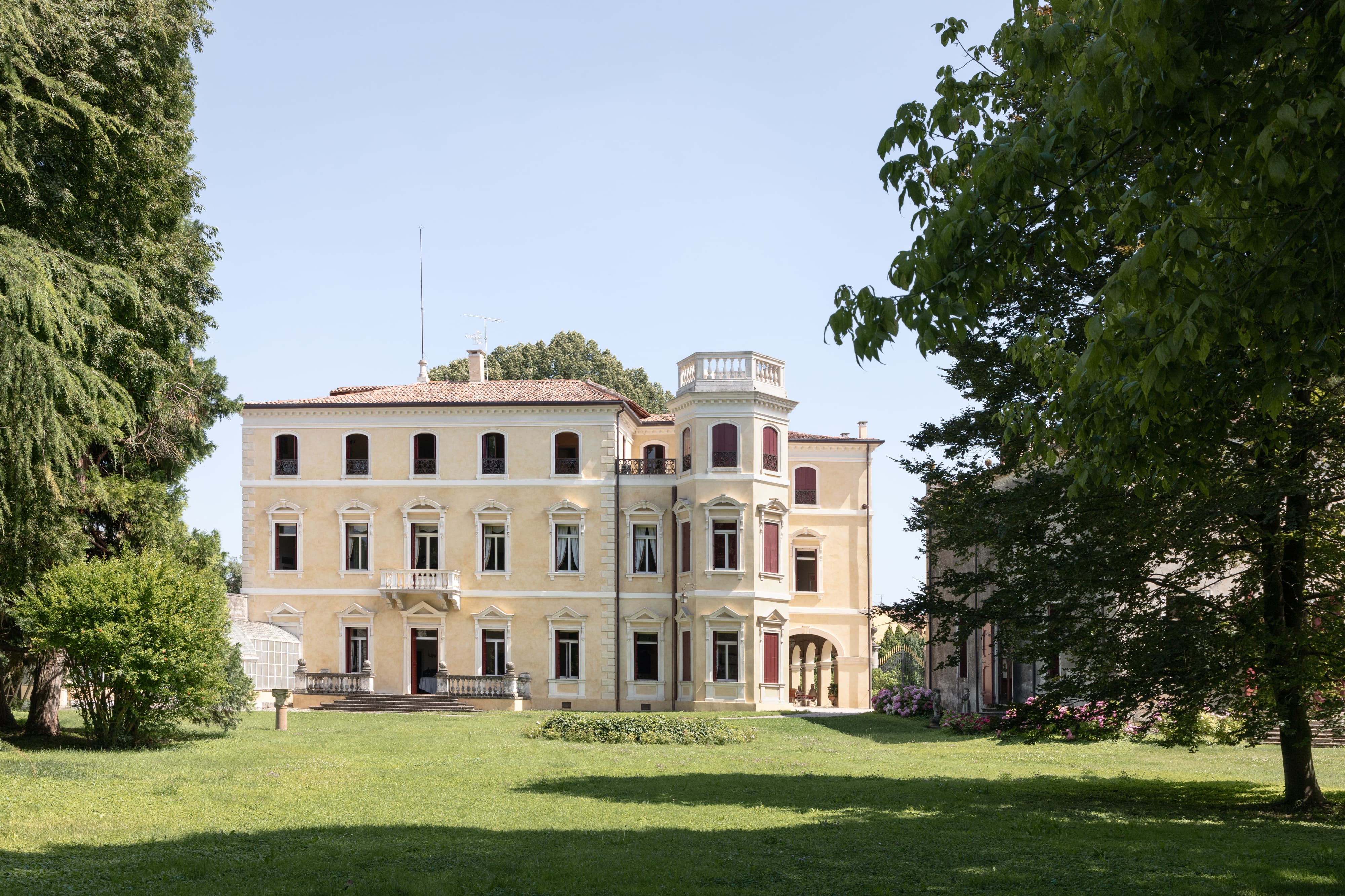 The villa