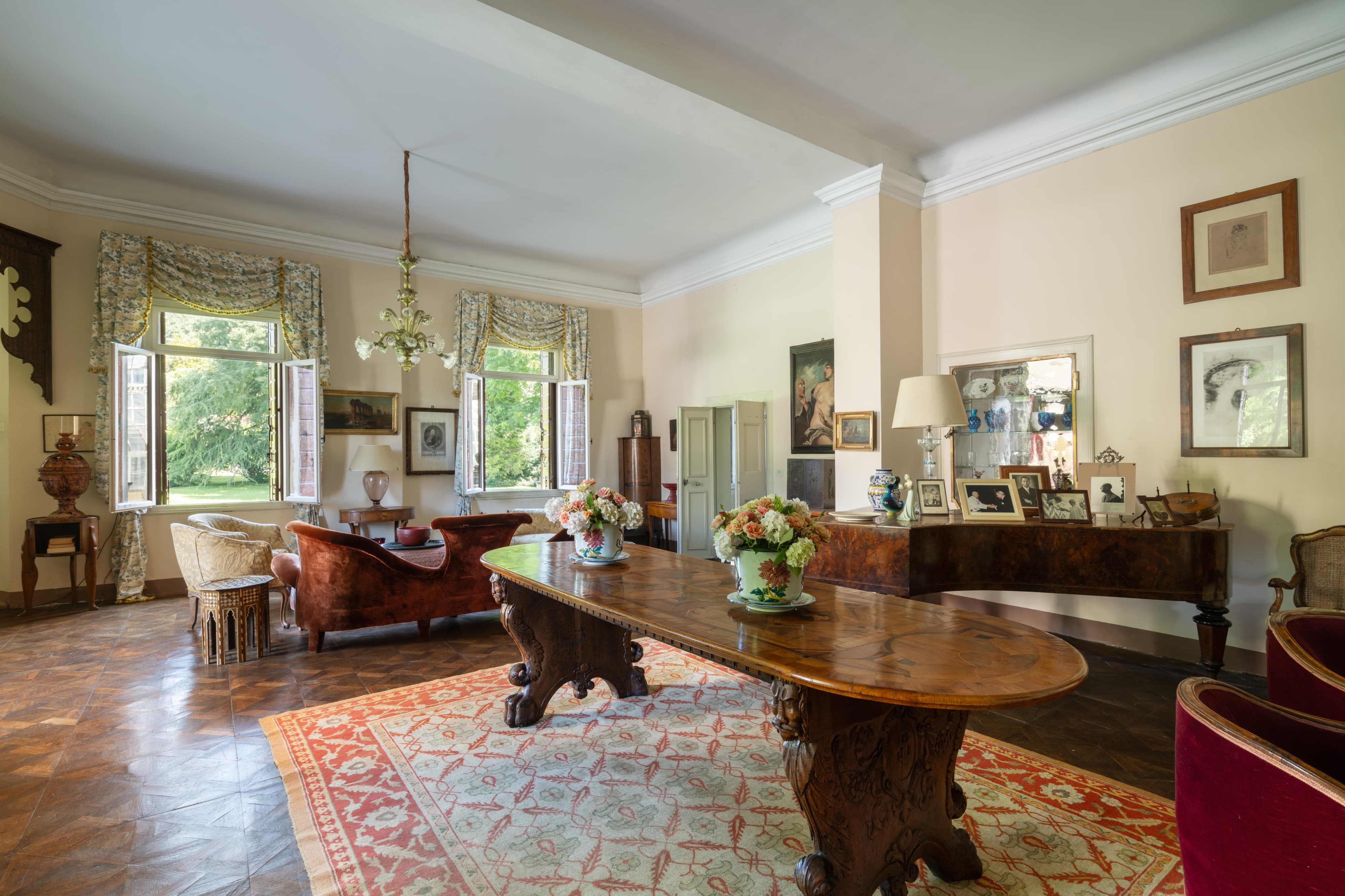 The salon of Villa Albrizzi