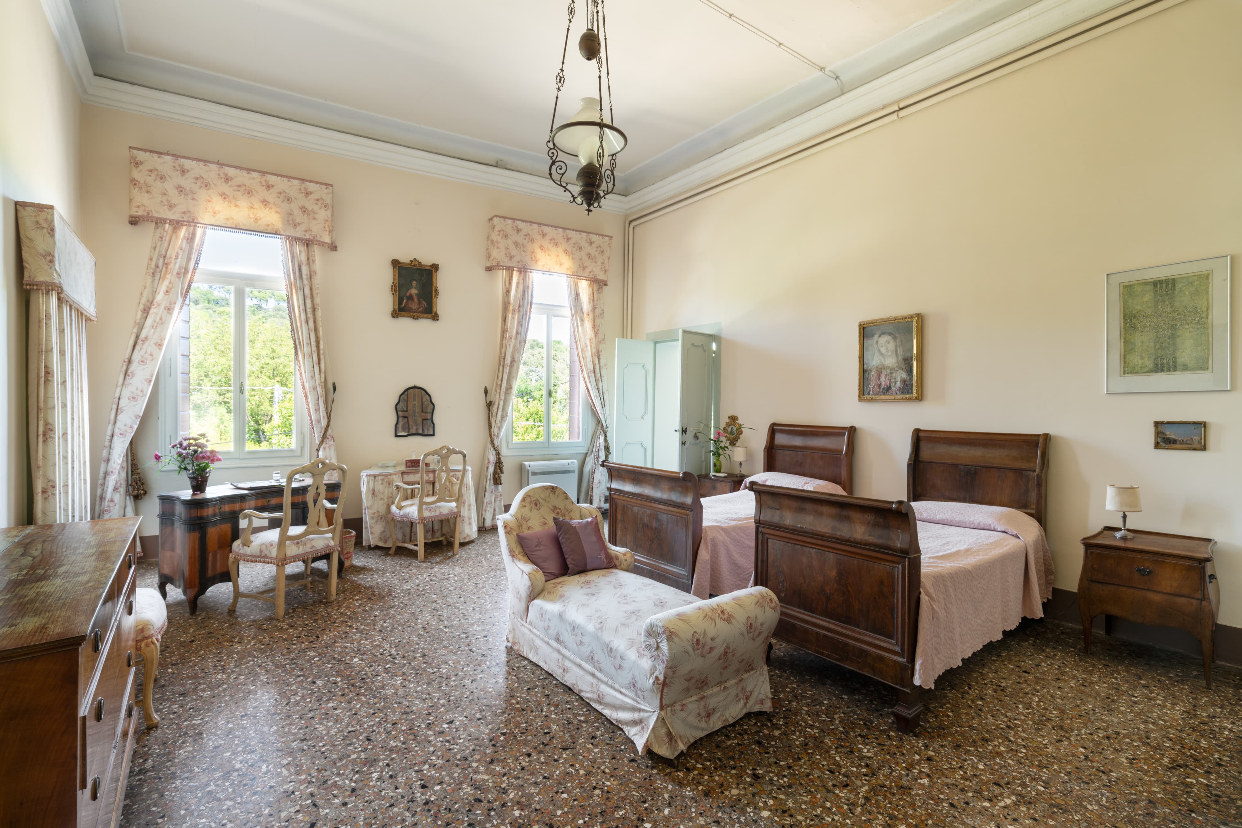 The Rose Chamber of Villa Albrizzi